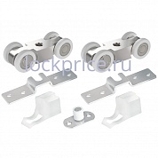 Комплект Punto (Пунто) роликов для раздвижных дверей Soft LINE 45/4 для межкомнатных дверей